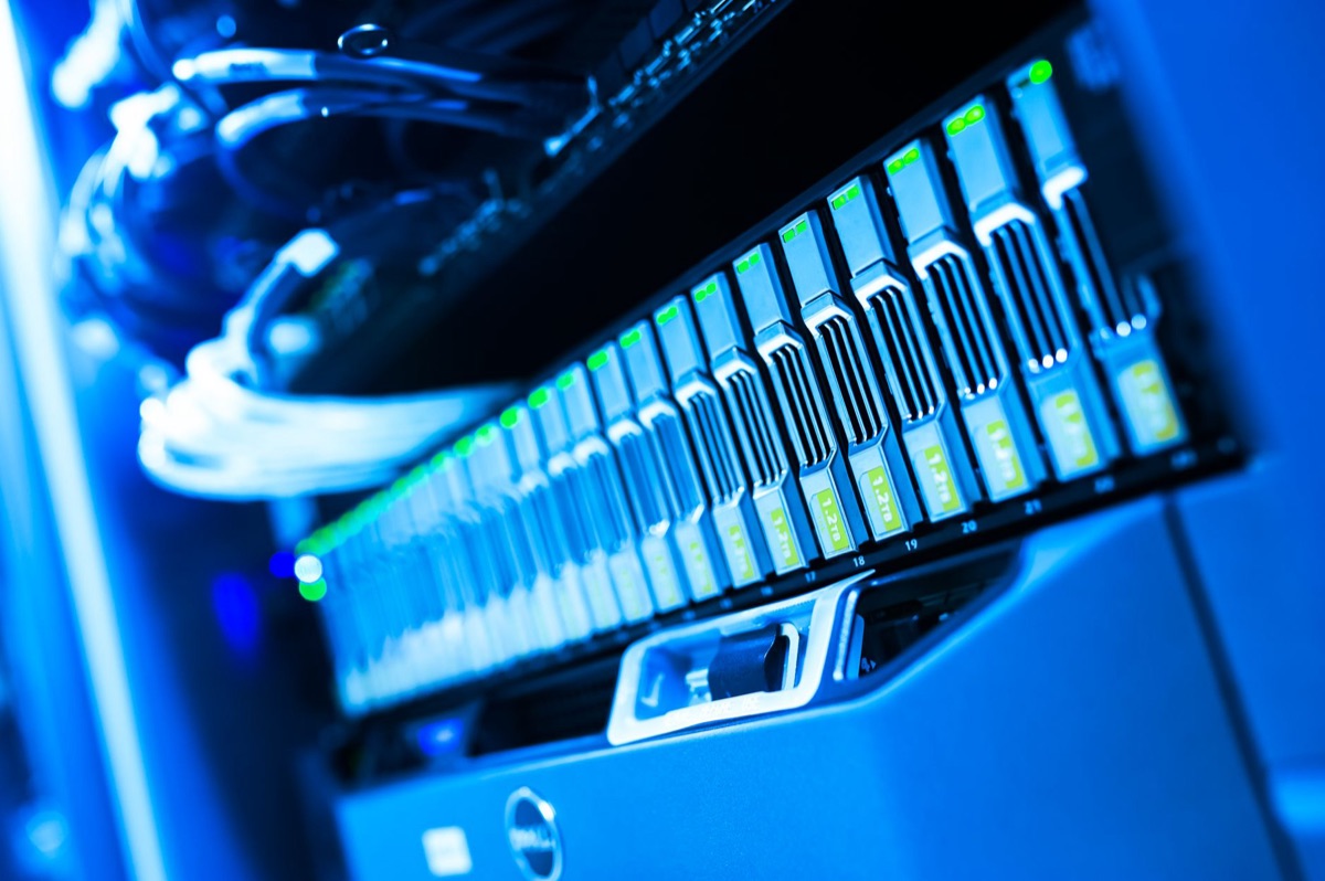 Datenzentrum mit Servern