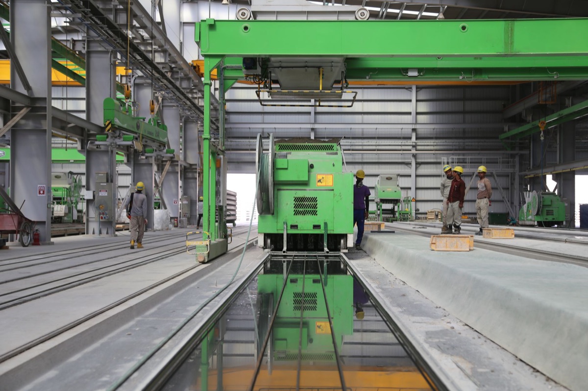conveyor belt with smart components in vietnamese workshop