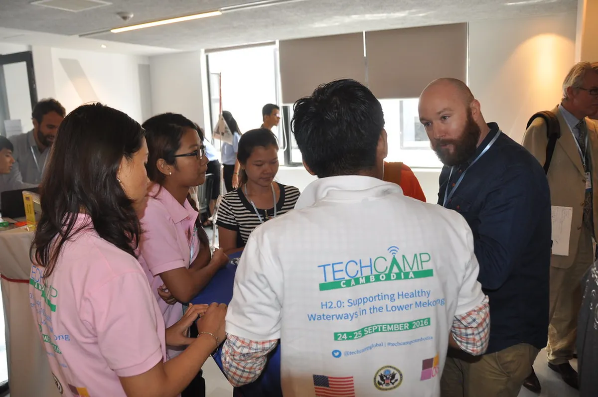 Youth from Cambodia, Burma, Laos, Thailand, and Vietnam Come Together for “TechCamp H2.0”, campaign, clean, develop, educate, experts, industry, media, particip