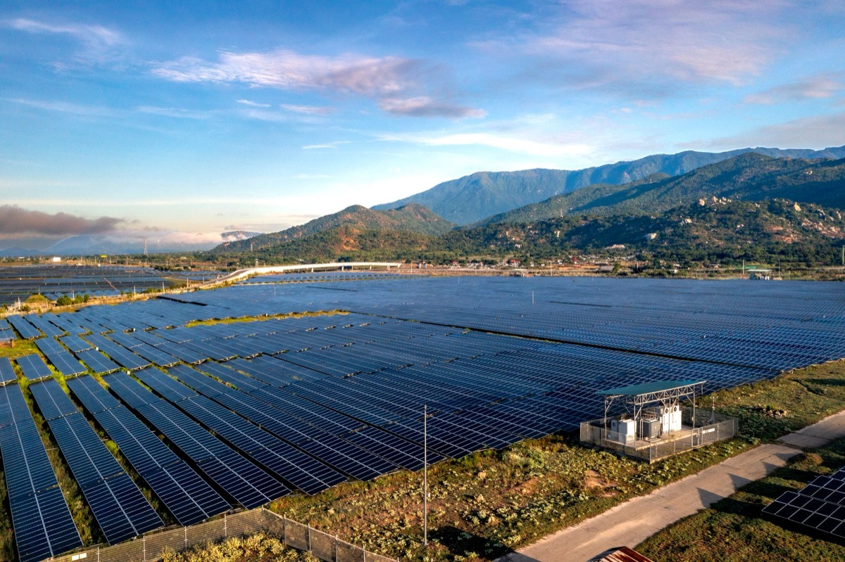 campo solar vietnamita