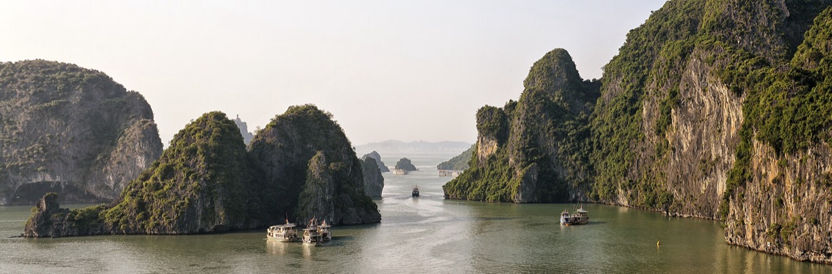 Die beeindruckende Halong-Bucht in Vietnam
