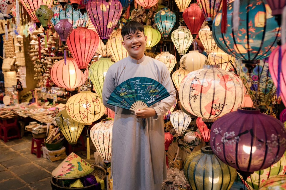 Traditionelle Laternen in der Altstadt von Hoi An