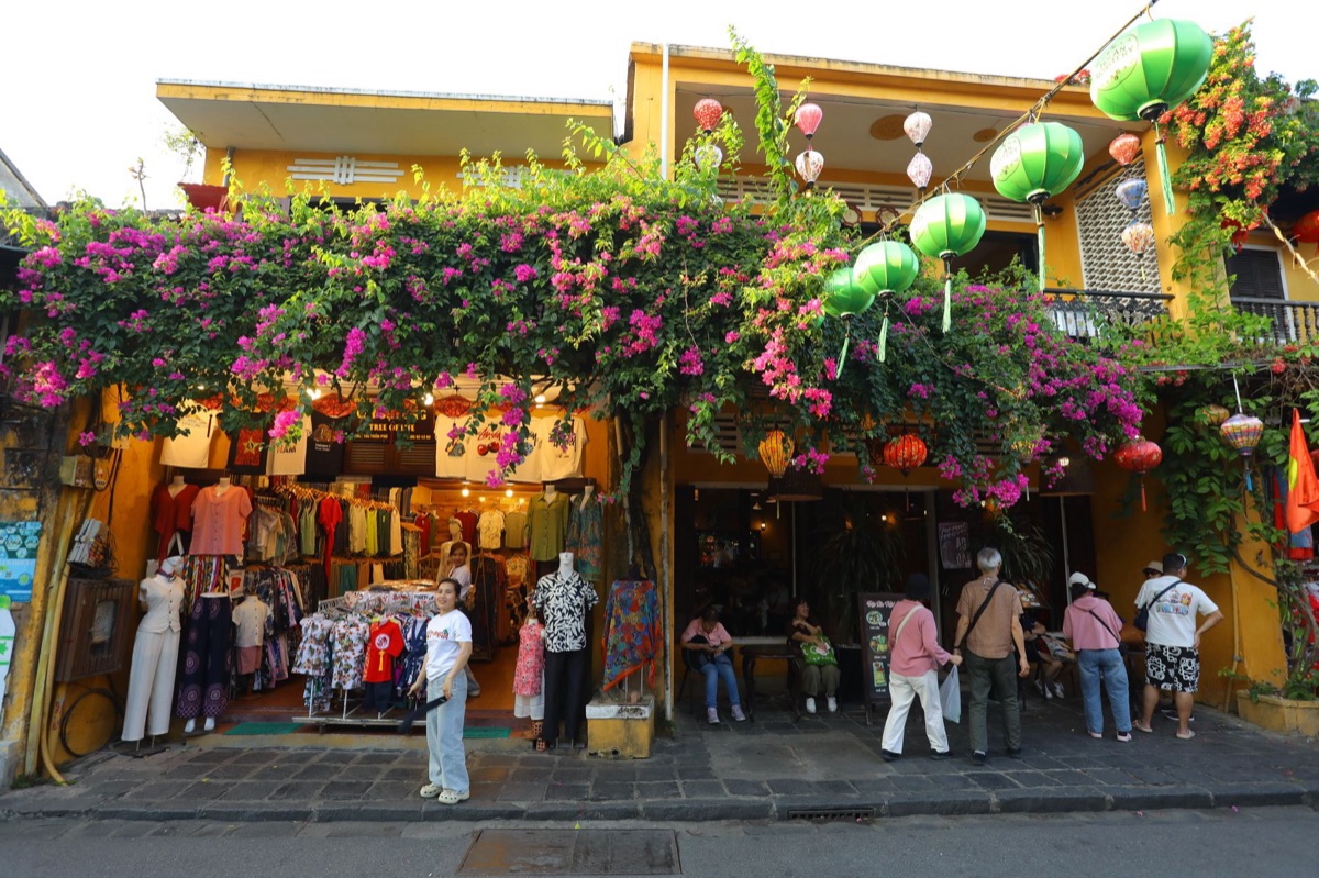 Lanternes colorées de la vieille ville de Hoi An