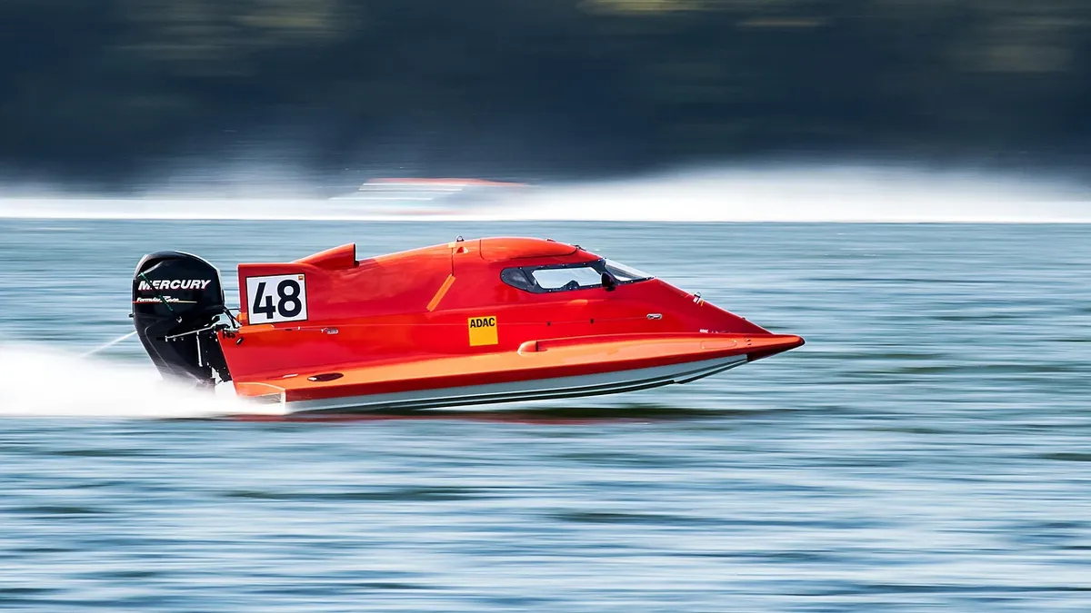 powerboat, speed, speedboat, fast, racing boat, nature, water sports, motor boat race, race, sport, water vehicle, runabout, water, lake, competition, motorspor